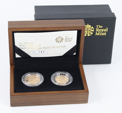 Lot 3151 - The Royal Mint, The 2009 UK Sovereign and Half-...