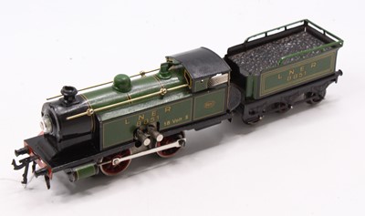 Lot 207 - Electric Bing 0-4-0 loco with 6-wheeled ‘coal...