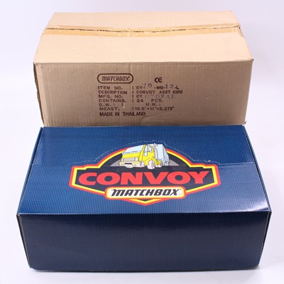 Lot 1484 - A Matchbox Convoy original trade box of 24...