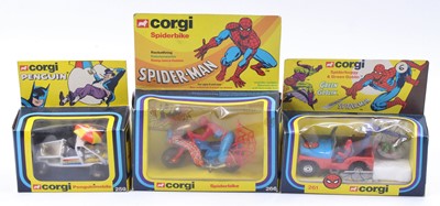 Lot 1345 - Corgi Toys boxed TV / Film group of 3...