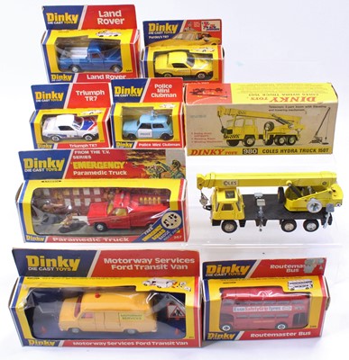 Lot 1306 - Dinky Toys boxed model group of 8 to include...