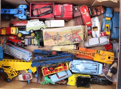 Lot 1314 - A tray of mixed play-worn diecast models...