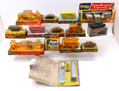 Lot 1309 - A tray containing a collection of Dinky Toys...