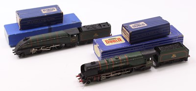 Lot 403 - Two Hornby-Dublo 4-6-2 loco & tenders, both BR...