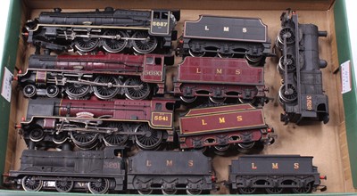 Lot 459 - Five LMS locos & tenders. All have been...