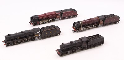 Lot 460 - Four LMS loco & tenders, all LMS: All have...