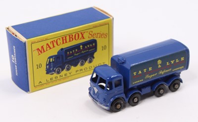 Lot 1446 - Matchbox Lesney No. 10 Foden Sugar Container...