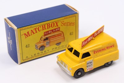 Lot 1448 - Matchbox Lesney No. 42 Bedford Evening News...