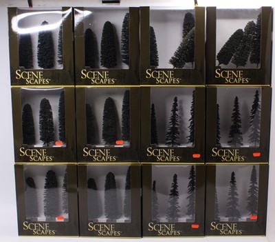 Lot 472 - Twelve boxes Bachmann trees each containing...