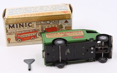 Lot 1742 - Triang Minic post war tin plate and clockwork...