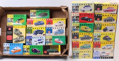 Lot 896 - 25 Lledo Vanguards 1/43rd scale diecasts, with...