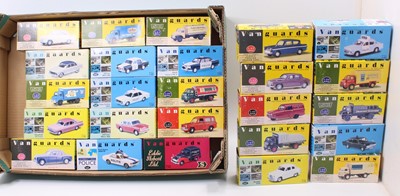 Lot 895 - 25 Lledo Vanguards 1/43rd scale diecasts, with...