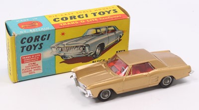 Lot 1152 - Corgi Toys No. 245 Buick Riviera comprising...