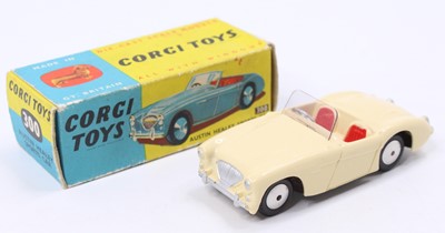 Lot 1352 - Corgi Toys No. 300 Austin Healey sports car,...