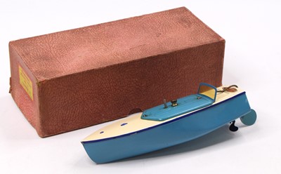 Lot 1732 - Hornby Racing Boat No.1 "Racer 1", tinplate...