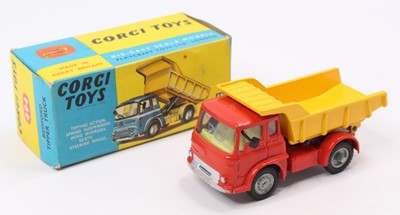 Lot 1376 - Corgi Toys No. 494 Bedford Tipper Truck, red...