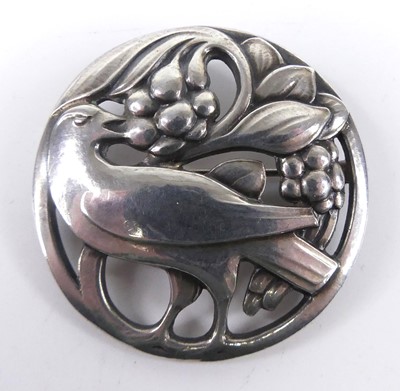 Lot 113 - Georg Jensen (1866-1935) - a sterling silver...