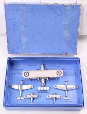 Lot 1256 - Dinky Toys pre-war No. 61 "R.A.F." Aeroplane 5-...