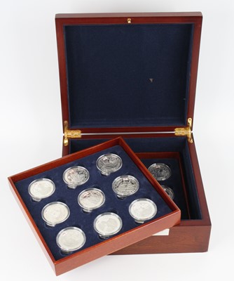 Lot 3403 - The Royal Mint, The History of the Royal Navy,...