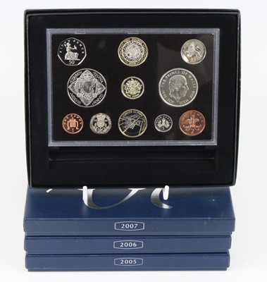 Lot 3464 - The Royal Mint, a collection of four United...