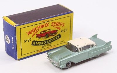 Lot 1440 - Matchbox Lesney No. 27 Cadillac Sixty Special,...