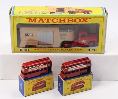 Lot 1464 - Matchbox Lesney boxed model group of 3...