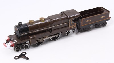 Lot 264 - 1926-8 Hornby 3C Riviera Blue Train Loco &...