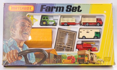 Lot 1467 - Matchbox Lesney Gift Set G6 Farm Set, set...