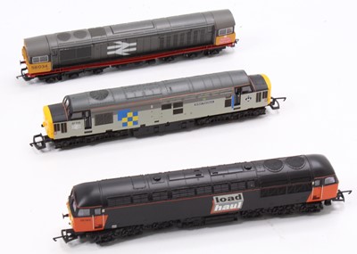 Lot 501 - Three unboxed Co-Co diesel locos: Hornby class...