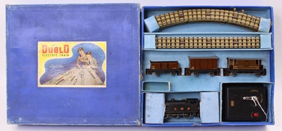 Lot 382A - EDG7 Hornby-Dublo 3-rail post-war LMS tank...