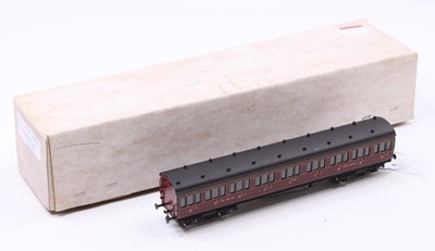 Lot 544 - LMS kit built 1st/3rd/comp coach fully...