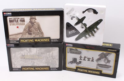 Lot 891 - Corgi Showcase Collection three WWII sets...