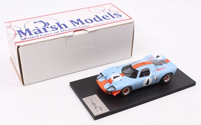 Lot 1523 - A Marsh Models factory hand built 1/43 scale...