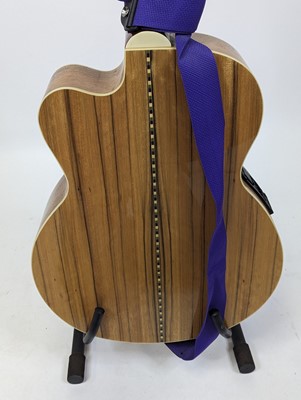 Lot 520 - An Ashbury GR5648 electro-acoustic bass guitar,...