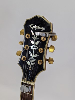 Lot 531 - An Epiphone Sheraton II semi-hollow archtop...