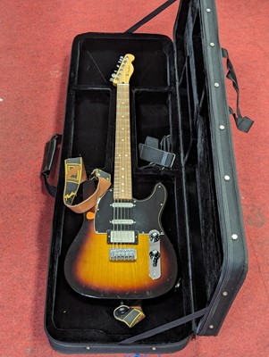 Lot 528 - A Fender 'Blacktop' baritone Telecaster...