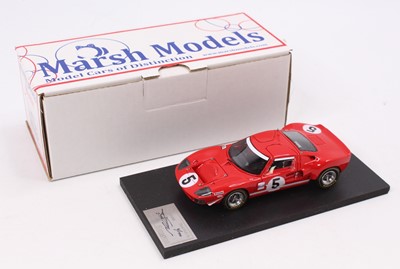 Lot 1536 - A Marsh Models factory hand built 1/43 scale...