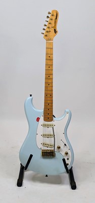 Lot 523 - An Ibanez Blazer series stratocaster style...