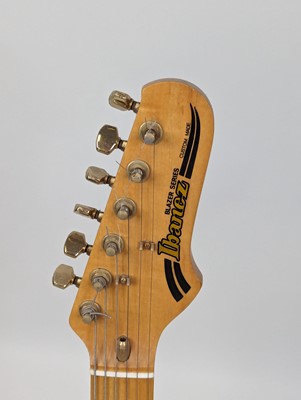 Lot 523 - An Ibanez Blazer series stratocaster style...
