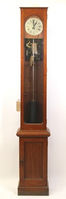 Lot 626 - A teak cased Synchronome electric Master clock,...