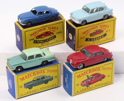 Lot 1451 - Matchbox Lesney boxed model group of 4...