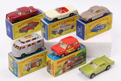 Lot 1459 - Matchbox Lesney boxed and loose model group of...