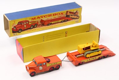 Lot 1488 - Matchbox Lesney King Size K8 Scammell 6x6...