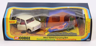 Lot 1407 - Corgi Toys, Gift Set 38, Mini 1000 camping set,...