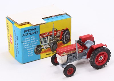 Lot 1388 - Corgi Toys No. 66 Massey Ferguson 165 tractor...