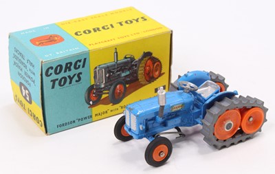 Lot 1386 - Corgi Toys, 54 Fordson Power Major with...