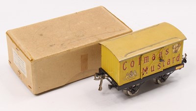 Lot 320 - 1923-4 Hornby Colman’s Mustard van. Open...