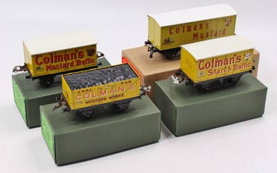 Lot 321 - Four reproduction wagons in the style of...