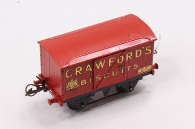 Lot 324 - 1933-4 Hornby ‘Crawford’s Biscuits’ van,...