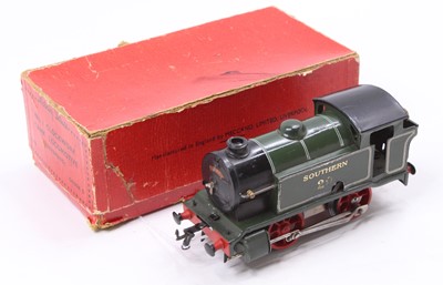 Lot 339 - 1931-41 Hornby No.1 clockwork tank loco, 0-4-0...